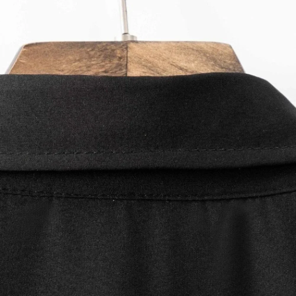Casual Men's Black Shirt - Picture 8 of 8